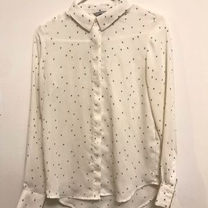 long sleeve white dress shirt